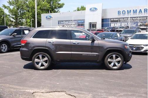 Granite Crystal Clearcoat Metallic 2014 Jeep Grand Cherokee Limited