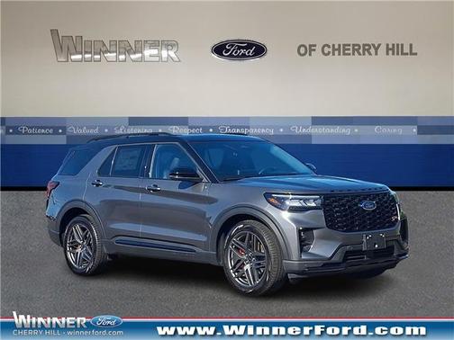 Carbonized Gray Metallic 2026 Ford Explorer ST