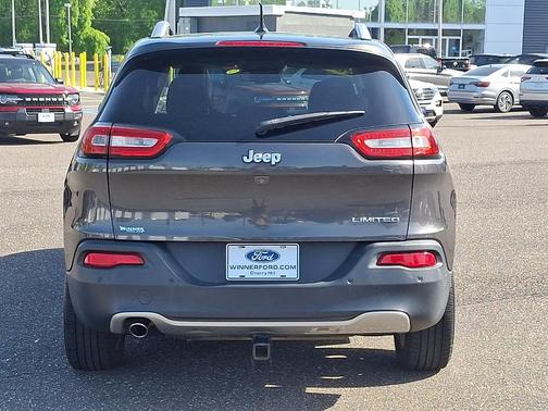Granite Crystal Clearcoat Metallic 2015 Jeep Cherokee Limited