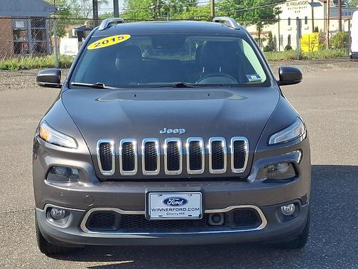 Granite Crystal Clearcoat Metallic 2015 Jeep Cherokee Limited