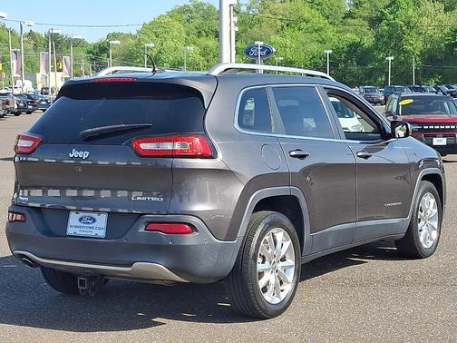 Granite Crystal Clearcoat Metallic 2015 Jeep Cherokee Limited