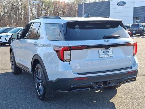 Space White Metallic 2026 Ford Explorer ST-Line