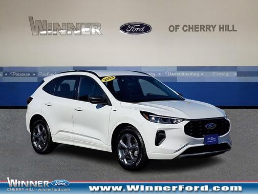 White Metallic 2023 Ford Escape ST-Line