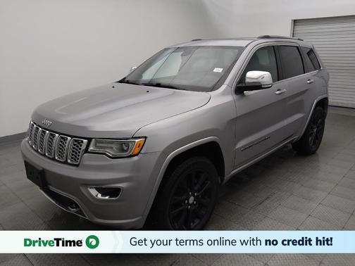 Billet Silver Metallic Clearcoat 2018 Jeep Grand Cherokee Overland