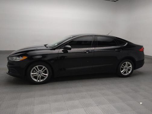 Shadow Black 2018 Ford Fusion S