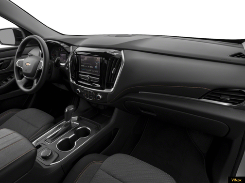 Mosaic Black Metallic 2021 Chevrolet Traverse LS