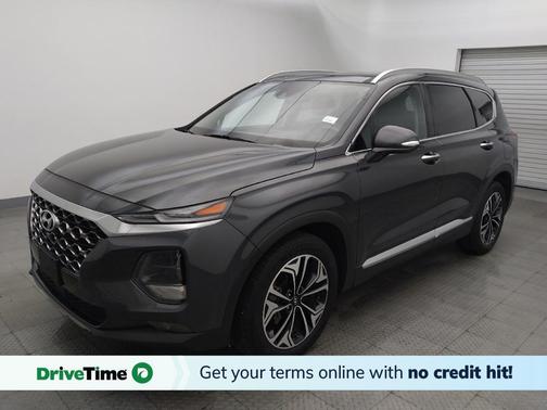 Portofino Gray 2020 Hyundai SANTA FE SEL 2.4
