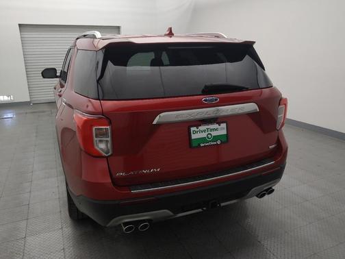 Rapid Red Metallic Tinted Clearcoat 2020 Ford Explorer Platinum