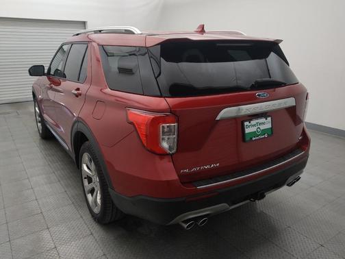 Rapid Red Metallic Tinted Clearcoat 2020 Ford Explorer Platinum