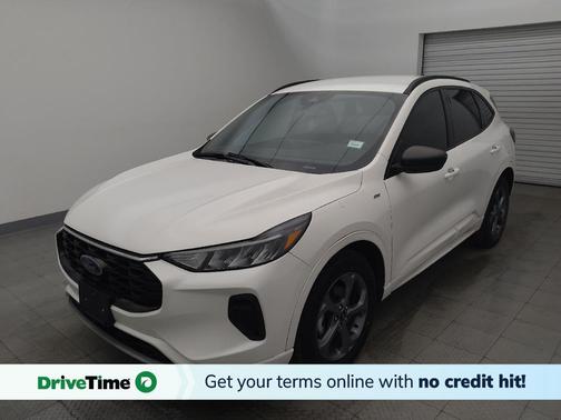 Star White Metallic Tri-Coat 2023 Ford Escape ST-Line