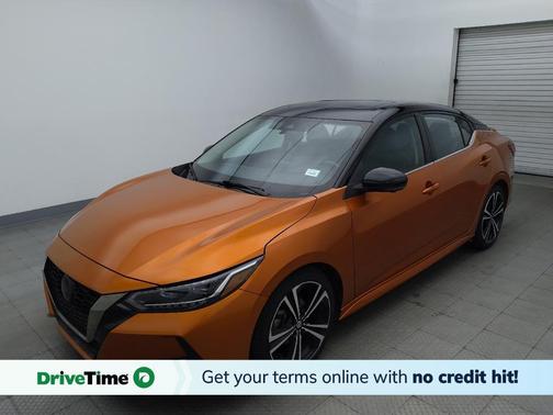 Orange 2023 Nissan Sentra SR