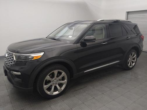 Agate Black Metallic 2020 Ford Explorer Platinum
