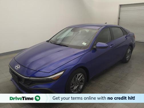 Intense Blue 2024 Hyundai ELANTRA HEV Blue