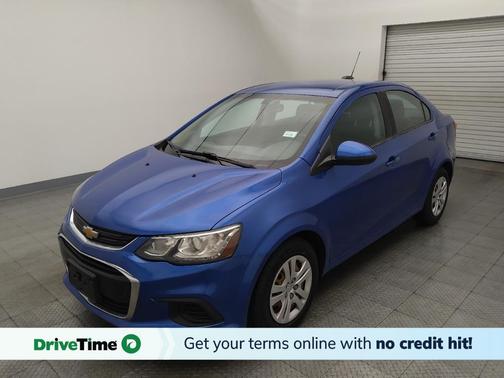 Blue 2017 Chevrolet Sonic LS