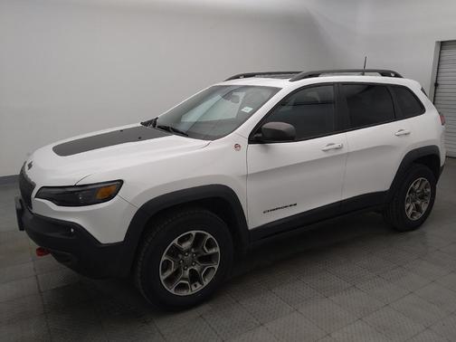 Bright White Clearcoat 2020 Jeep Cherokee Trailhawk