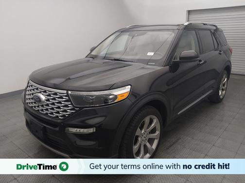 Agate Black Metallic 2020 Ford Explorer Platinum