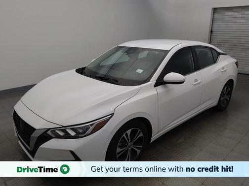 White 2022 Nissan Sentra SV
