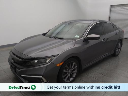 Gray 2021 Honda Civic EX