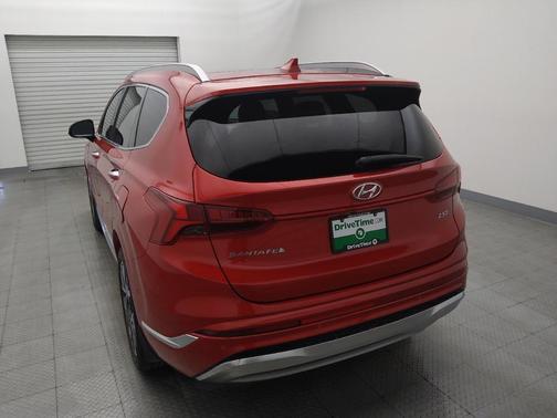 Calypso Red 2022 Hyundai SANTA FE Calligraphy