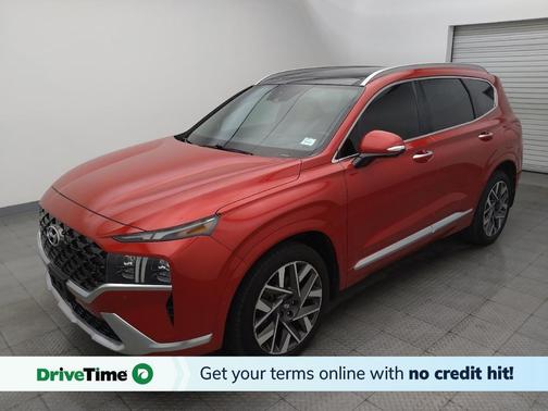 Calypso Red 2022 Hyundai SANTA FE Calligraphy