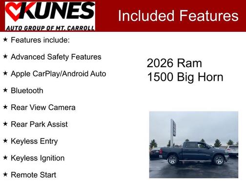 2026 RAM 1500 Big Horn/Lone Star