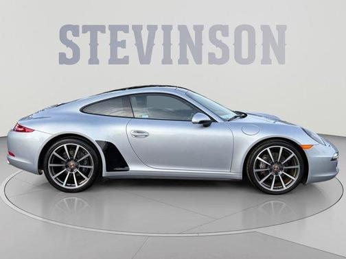 Rhodium Silver 2014 Porsche 911 Carrera 4