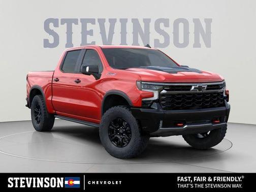 Red 2026 Chevrolet Silverado 1500 ZR2