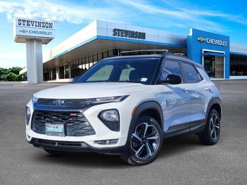 Summit White 2022 Chevrolet Trailblazer RS
