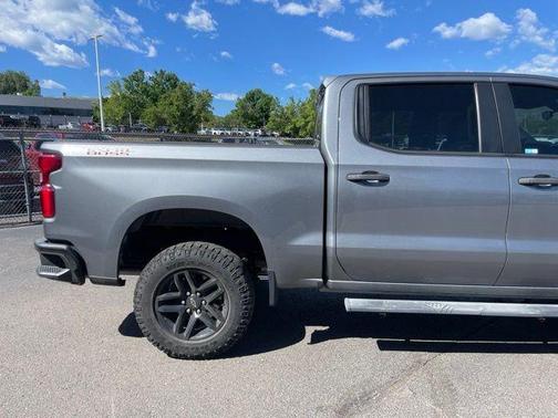 Satin Steel Metallic 2021 Chevrolet Silverado 1500 Custom Trail Boss