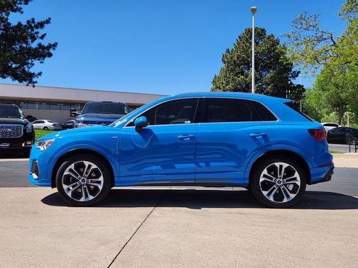 Turbo Blue 2020 Audi Q3 45 S line Premium Plus