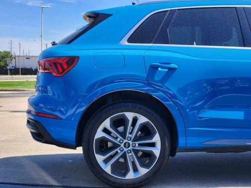Turbo Blue 2020 Audi Q3 45 S line Premium Plus