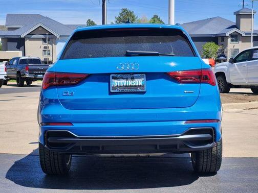 Turbo Blue 2020 Audi Q3 45 S line Premium Plus