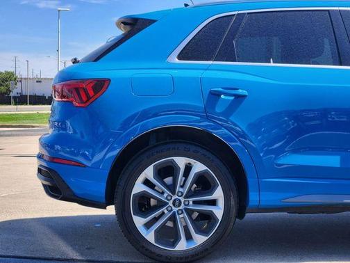 Turbo Blue 2020 Audi Q3 45 S line Premium Plus