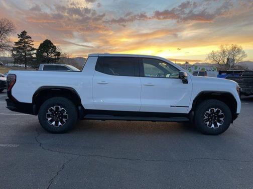 Summit White 2026 GMC Sierra EV Extended Range AT4