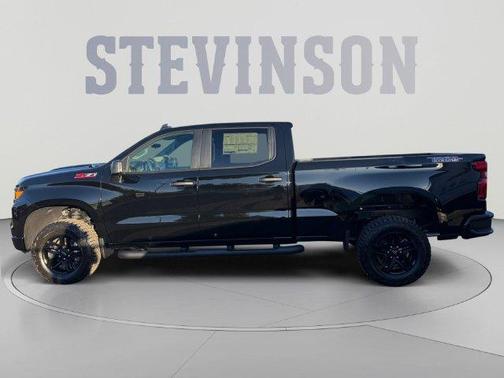 Black 2026 Chevrolet Silverado 1500 Custom Trail Boss