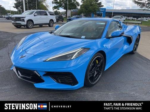 Rapid Blue 2024 Chevrolet Corvette Stingray w/2LT