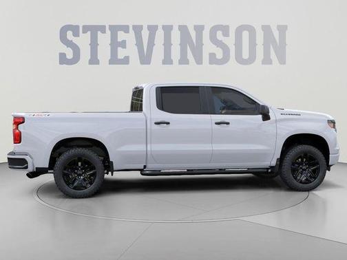 Summit White 2026 Chevrolet Silverado 1500 Custom