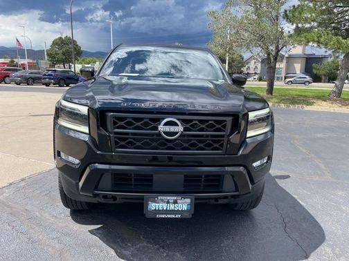 Black 2023 Nissan Frontier SV