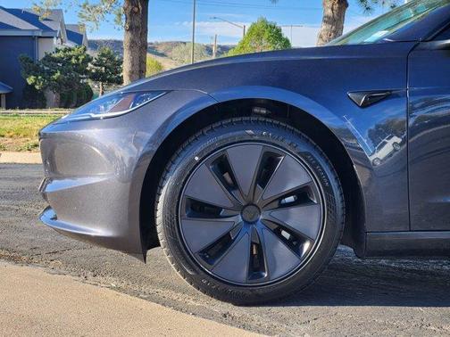 Stealth Gray 2025 Tesla Model 3 Long Range