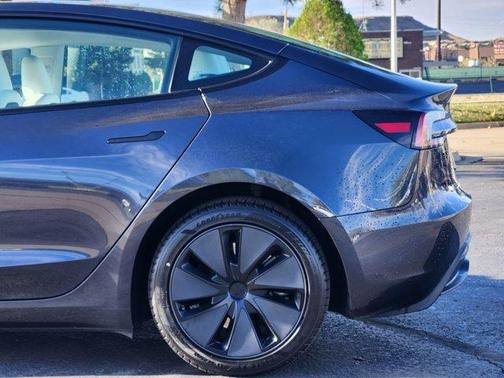 Stealth Gray 2025 Tesla Model 3 Long Range