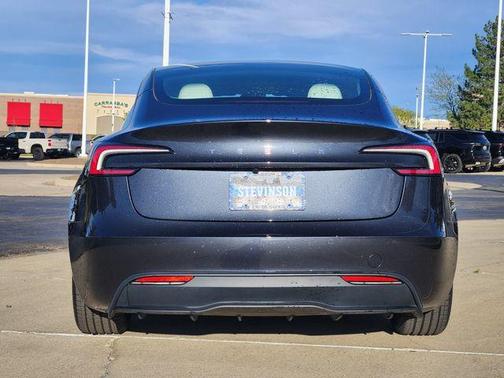 Stealth Gray 2025 Tesla Model 3 Long Range