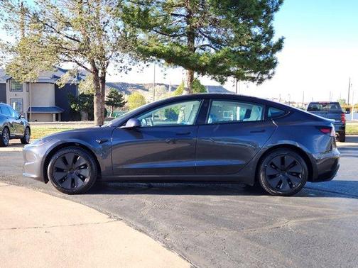 Stealth Gray 2025 Tesla Model 3 Long Range