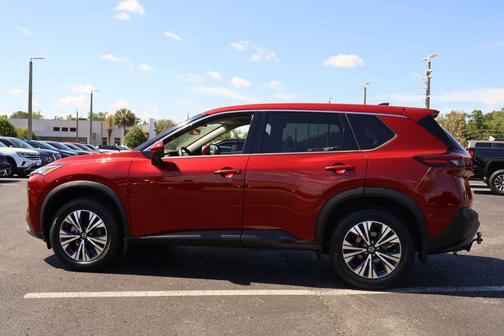 Scarlet Ember Tintcoat 2021 Nissan Rogue SV