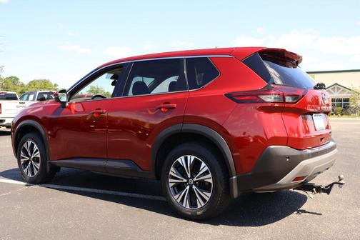 Scarlet Ember Tintcoat 2021 Nissan Rogue SV