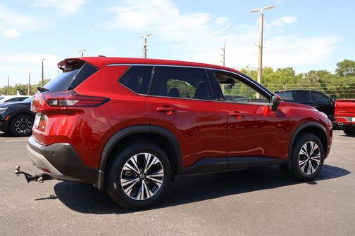 Scarlet Ember Tintcoat 2021 Nissan Rogue SV