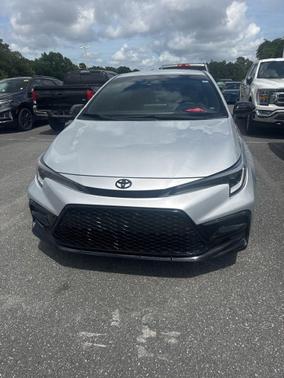 Classic Silver Metallic 2024 Toyota Corolla Nightshade Edition