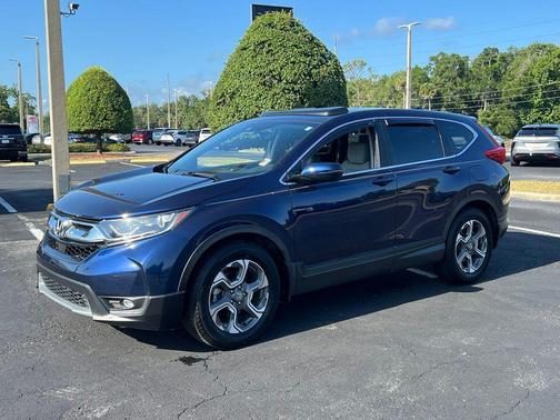 Obsidian Blue Pearl 2018 Honda CR-V EX-L