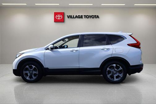 White Diamond Pearl 2018 Honda CR-V EX-L