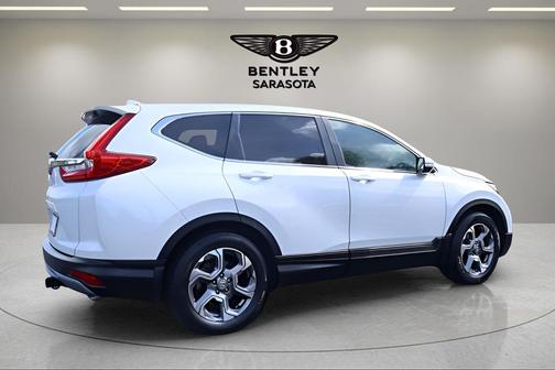 White Diamond Pearl 2018 Honda CR-V EX-L