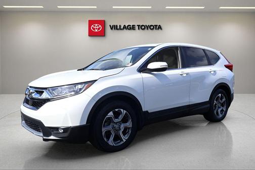 White Diamond Pearl 2018 Honda CR-V EX-L